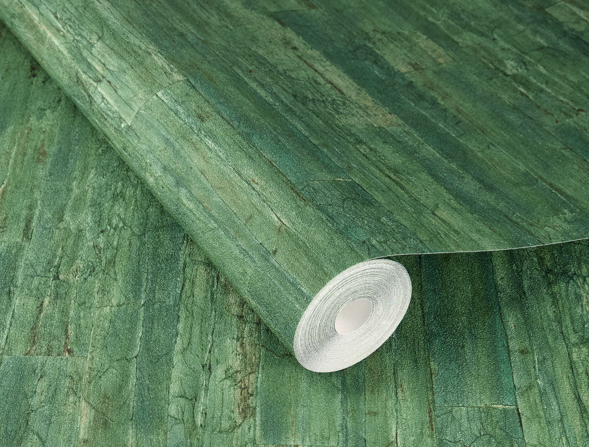 10-537048 Detailaufnahmen 1 Detailbild von Tapete mit Holzbalken und feiner Struktur