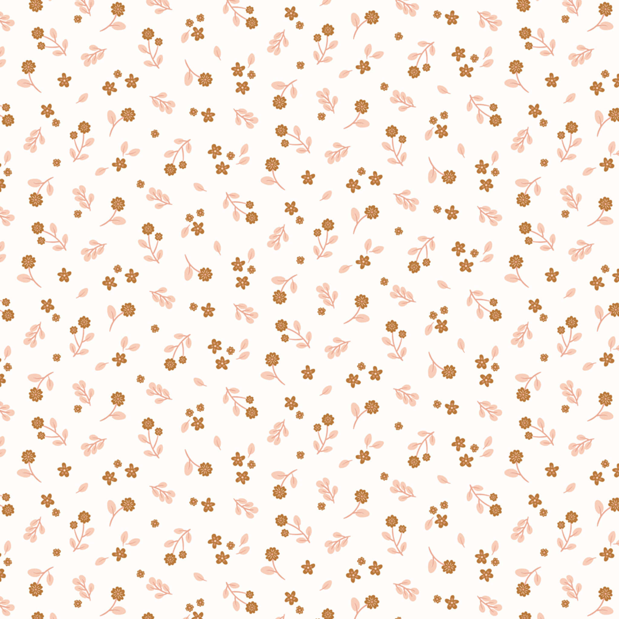 Wall mural Floral Dance in White | Roomblush - RB007-RC