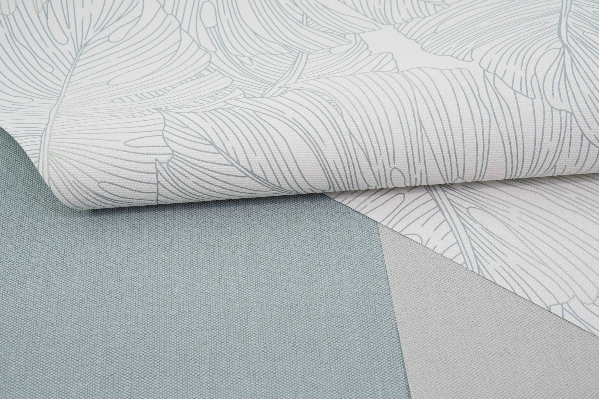 10-633665 Detailaufnahmen 1 Image détaillée de Papier peint uni avec une texture textile granuleuse