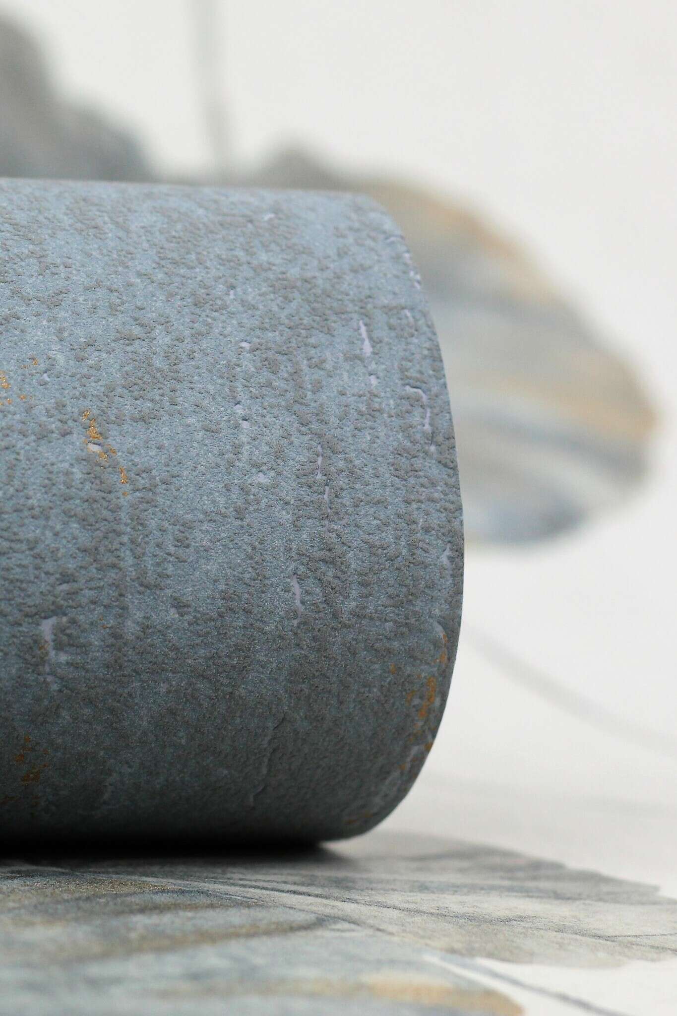 10-458220 Detailaufnahmen 10 Nénuphars papier peint intissé bleu-bleu-gris Selection 458220