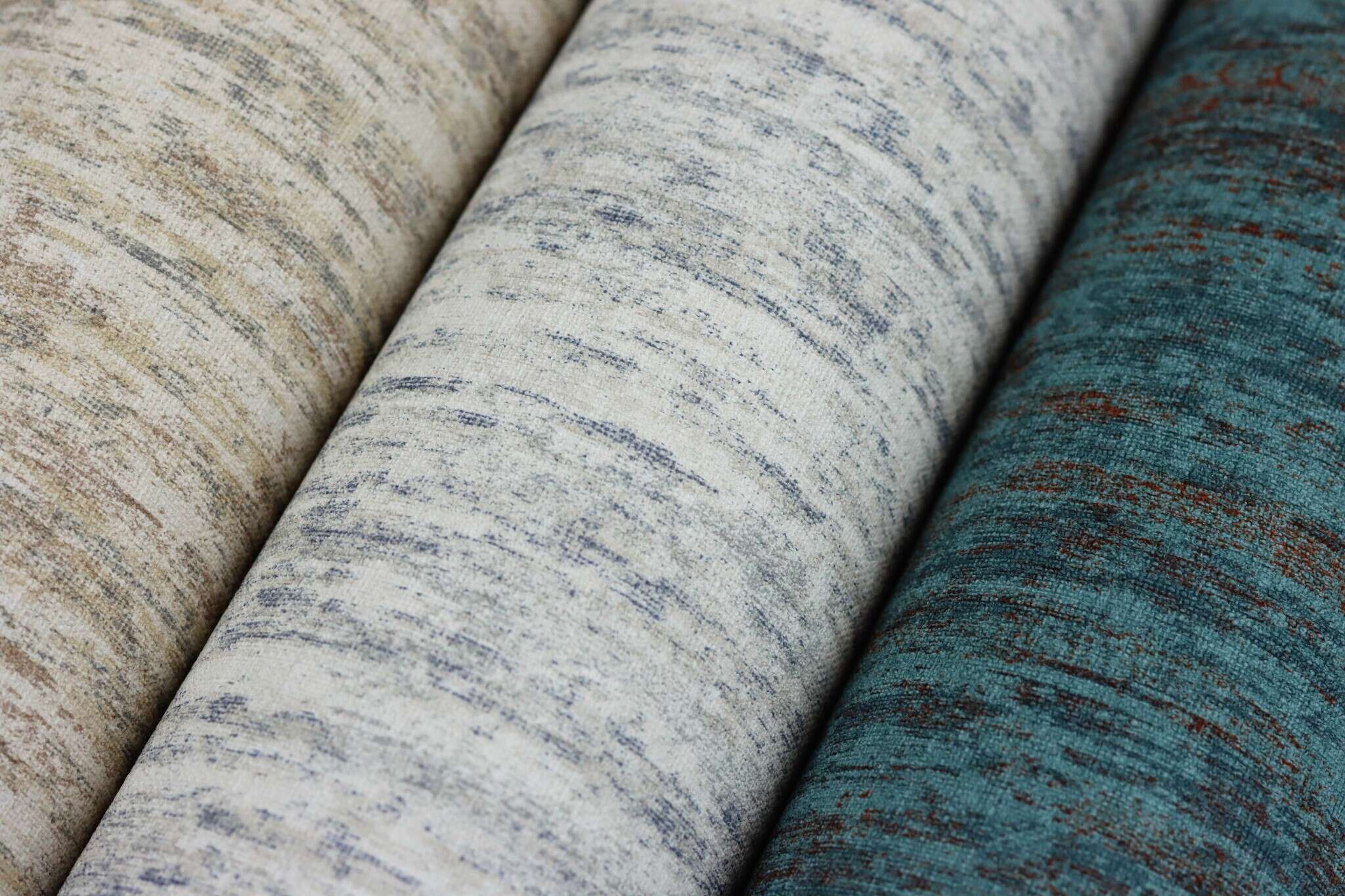 10-704235 Detailaufnahmen 6 Non-woven wallpaper in turquoise-dark turquoise Selection 704235