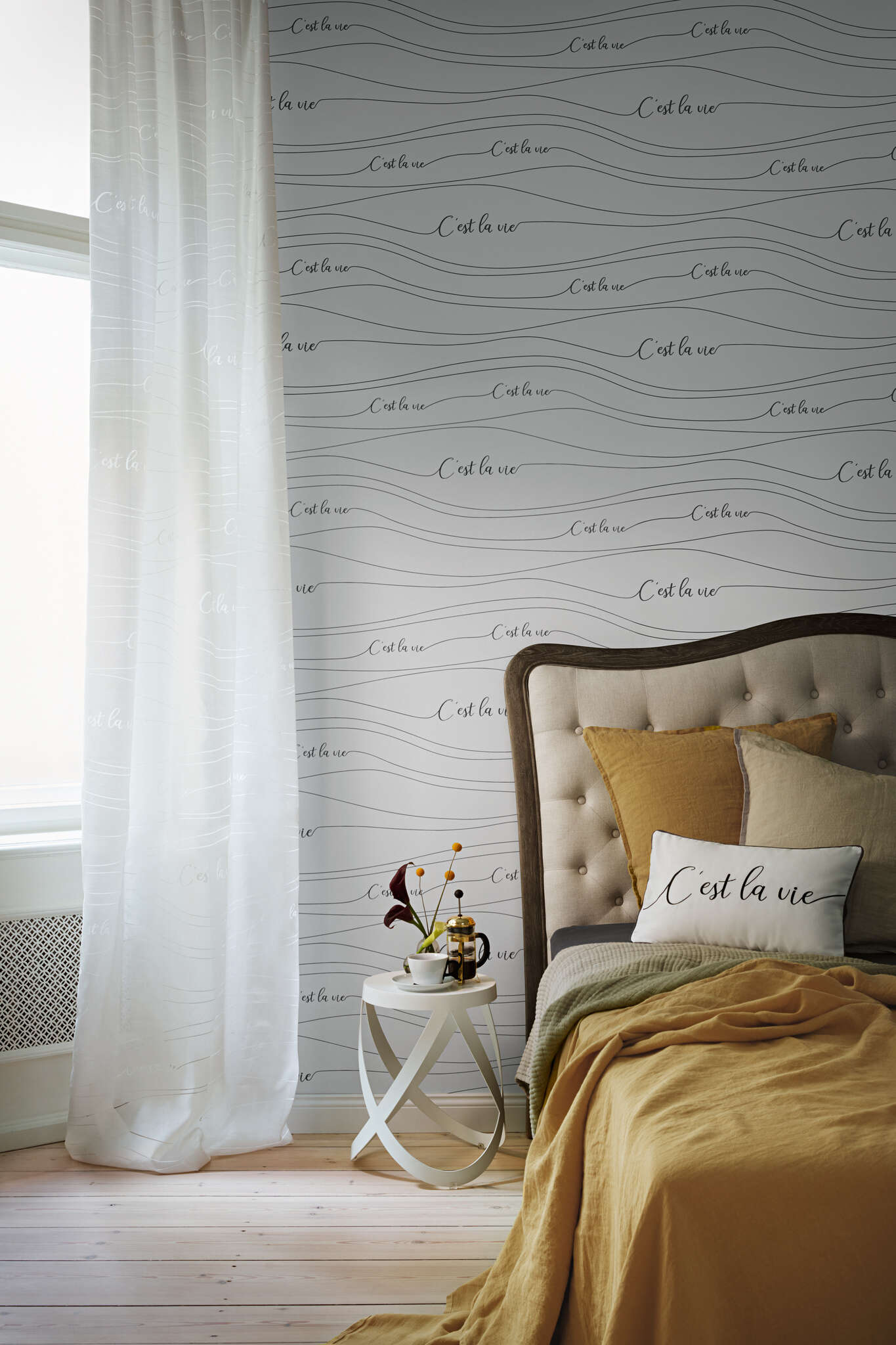 10-464603 Raumbilder 1 Non-woven wallpaper in white-pure white Selection 464603