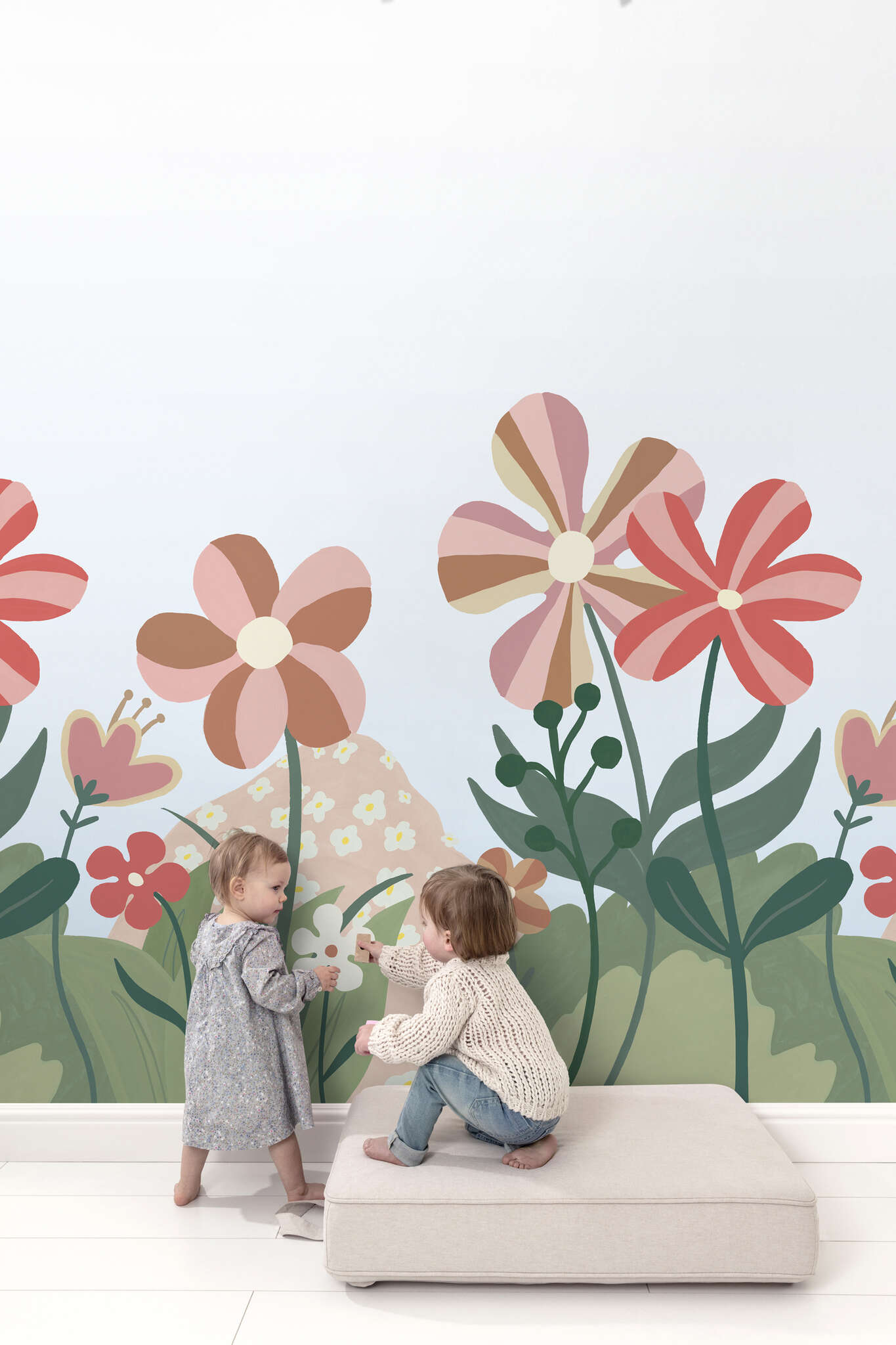 Fototapete Blumen 300141 Wall mural Flower in Pink | Roomblush - RB352