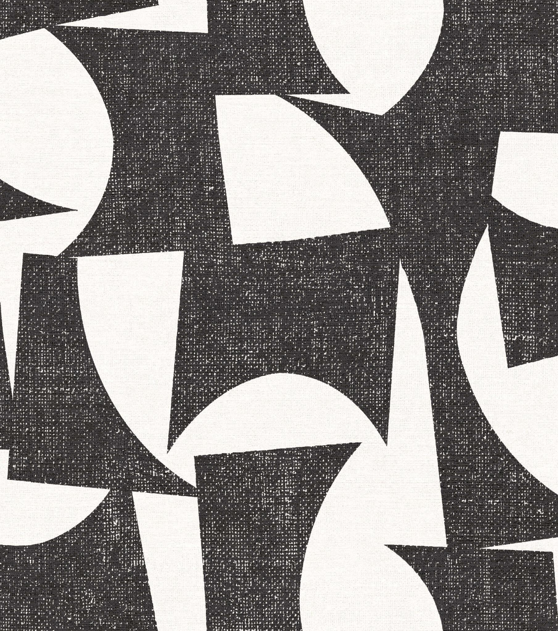 Fototapete Schöner Wohnen-Kollektion Abstract in Schwarz-Weiß 366747 BEAUTE-HABITAT Collection Tableau mural ABSTRACT en noir et blanc Papier peint photo 366747