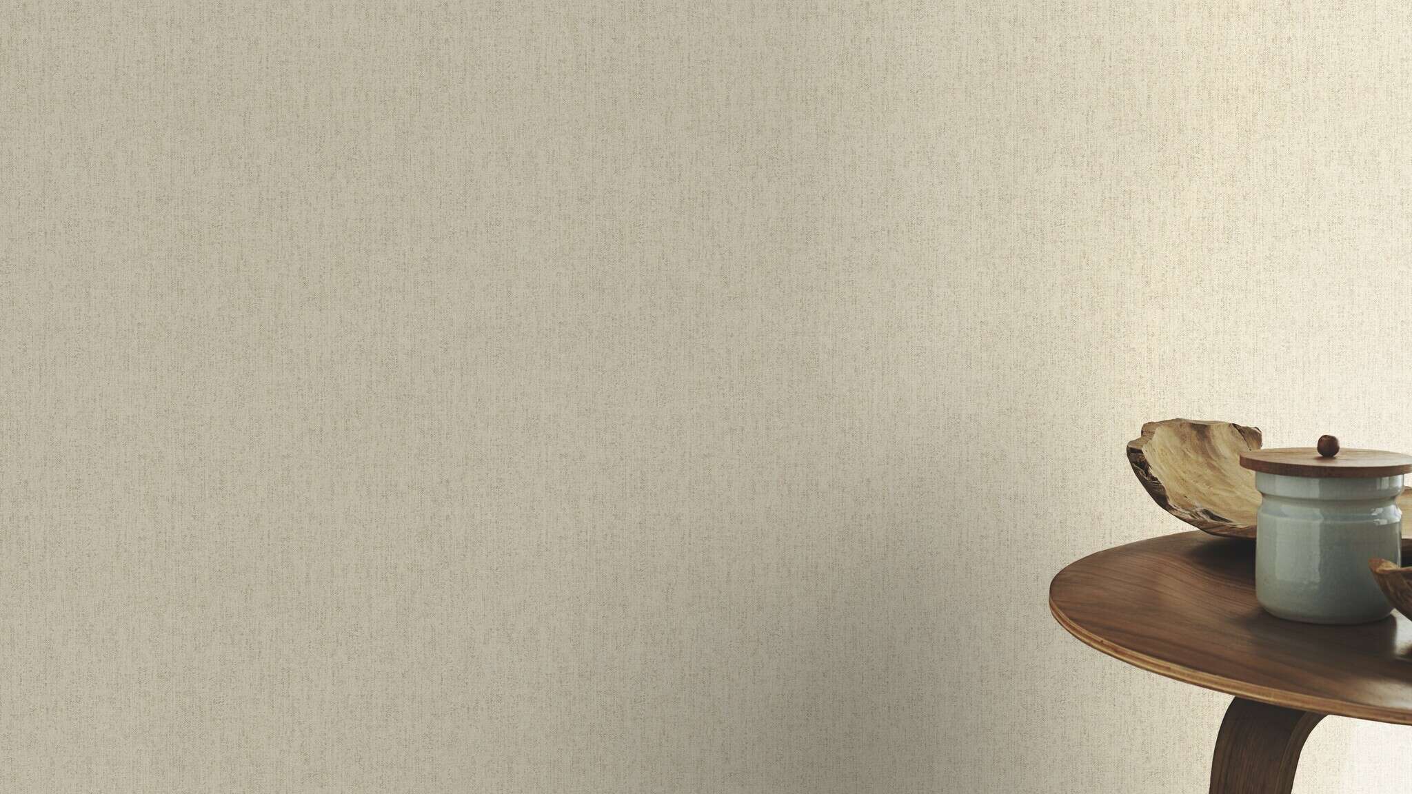 10-545449 Raumsituationen 1 Raum mit einfarbige Tapete mit textiler Struktur