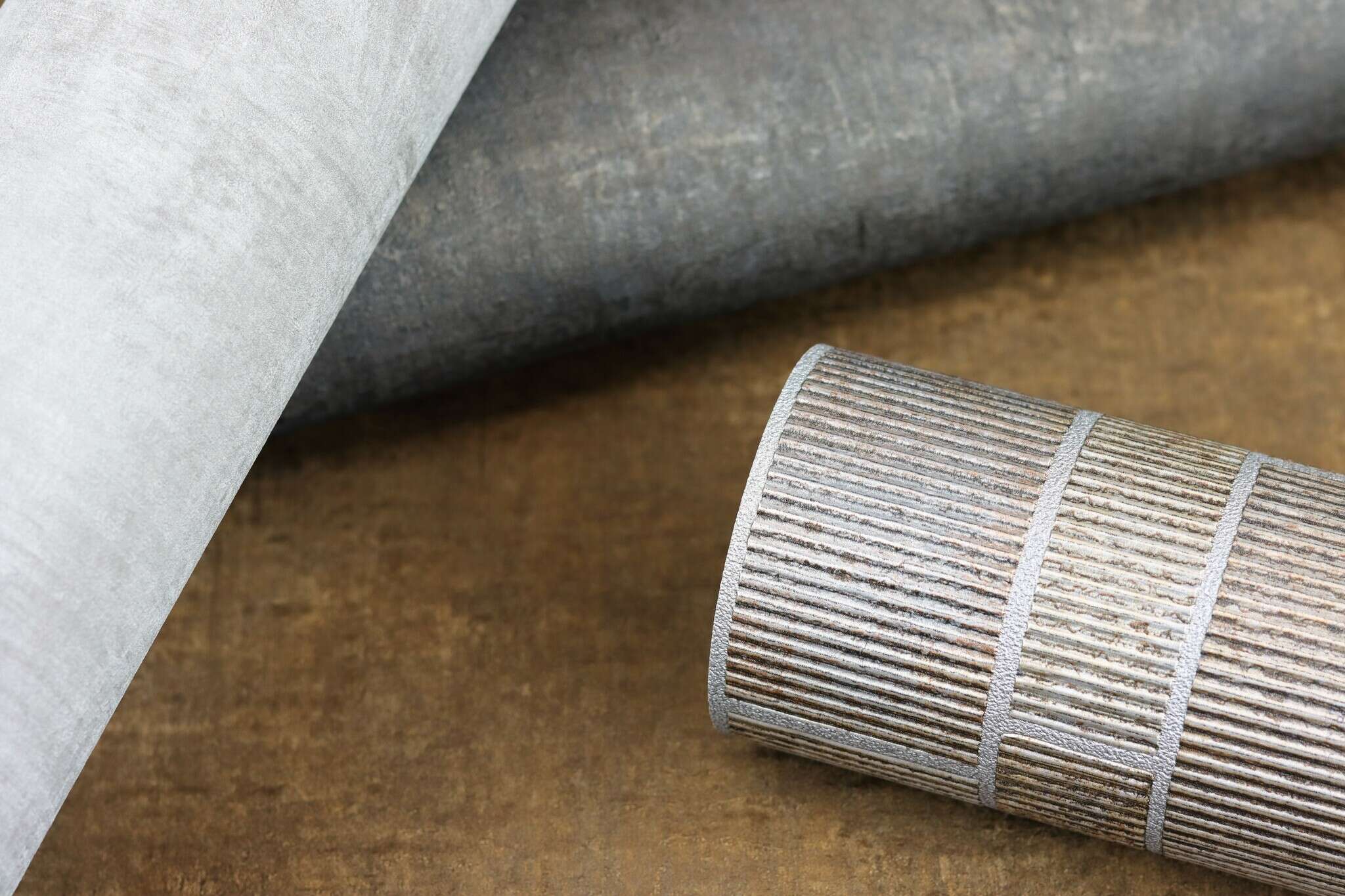 10-428216 Detailaufnahmen 14 Papier peint intissé gris-gris or Selection 428216