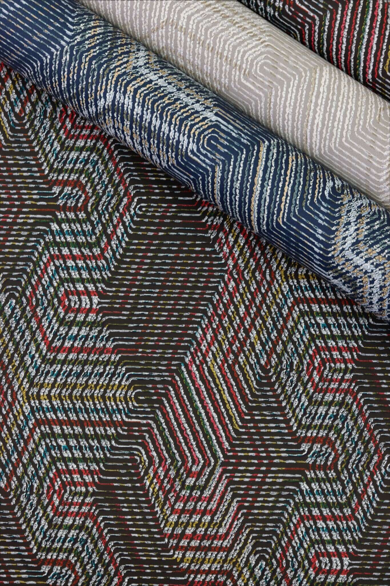 10-751949 Detailaufnahmen 7 Image détaillée de Motif textile géométrique de style ethnique