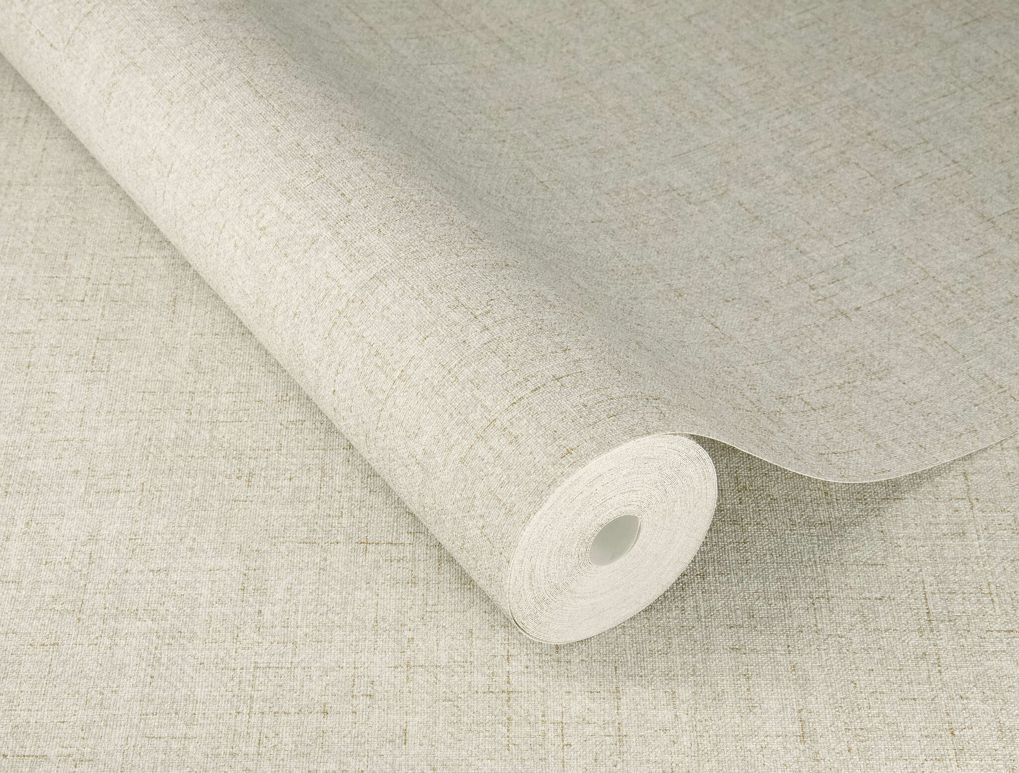 10-435696 Detailaufnahmen 1 Non-woven wallpaper with a textile look in grey - Noble Zen Nuno 435696