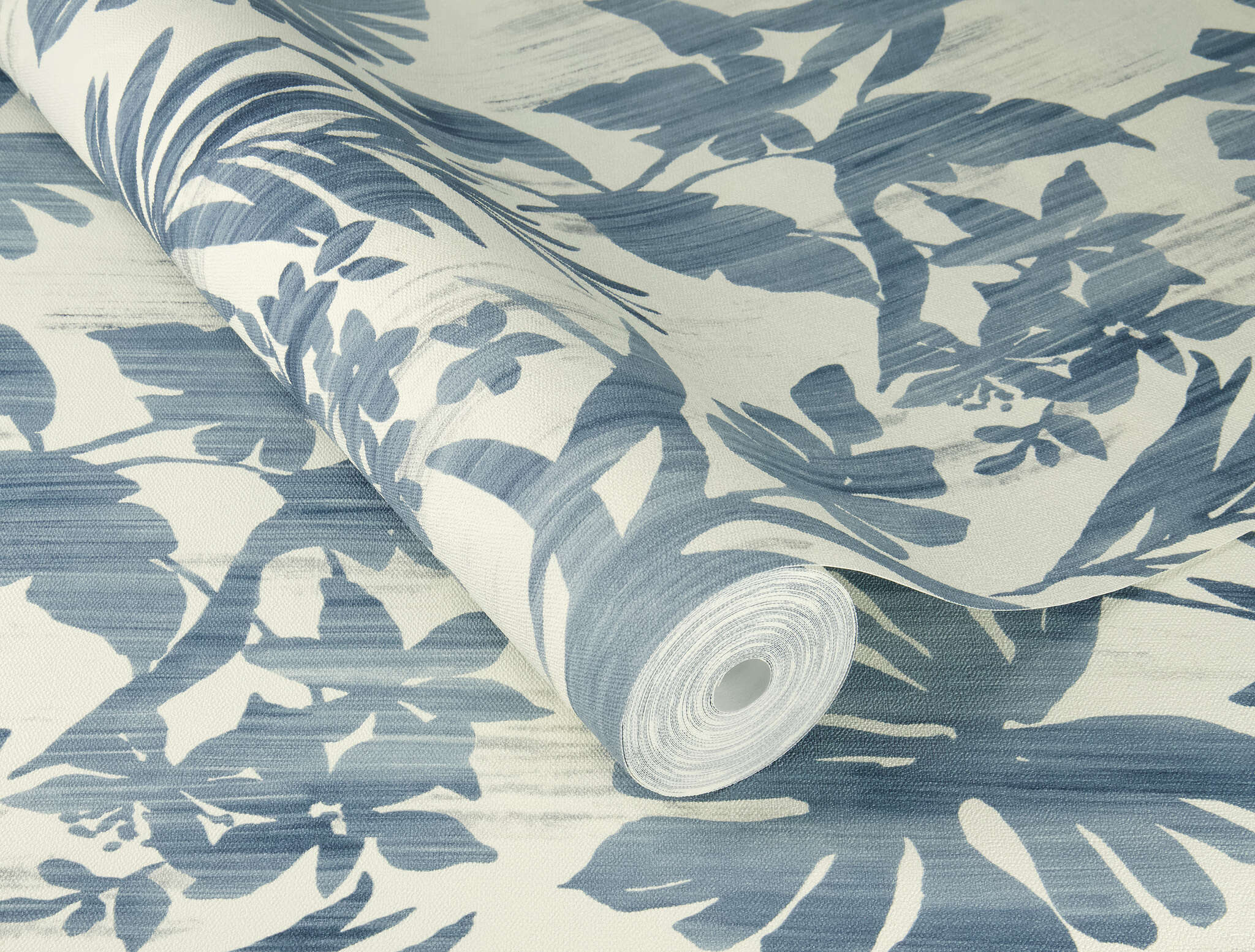 10-410563 Detailaufnahmen 1 Non-woven wallpaper in blue Beachhouse 410563