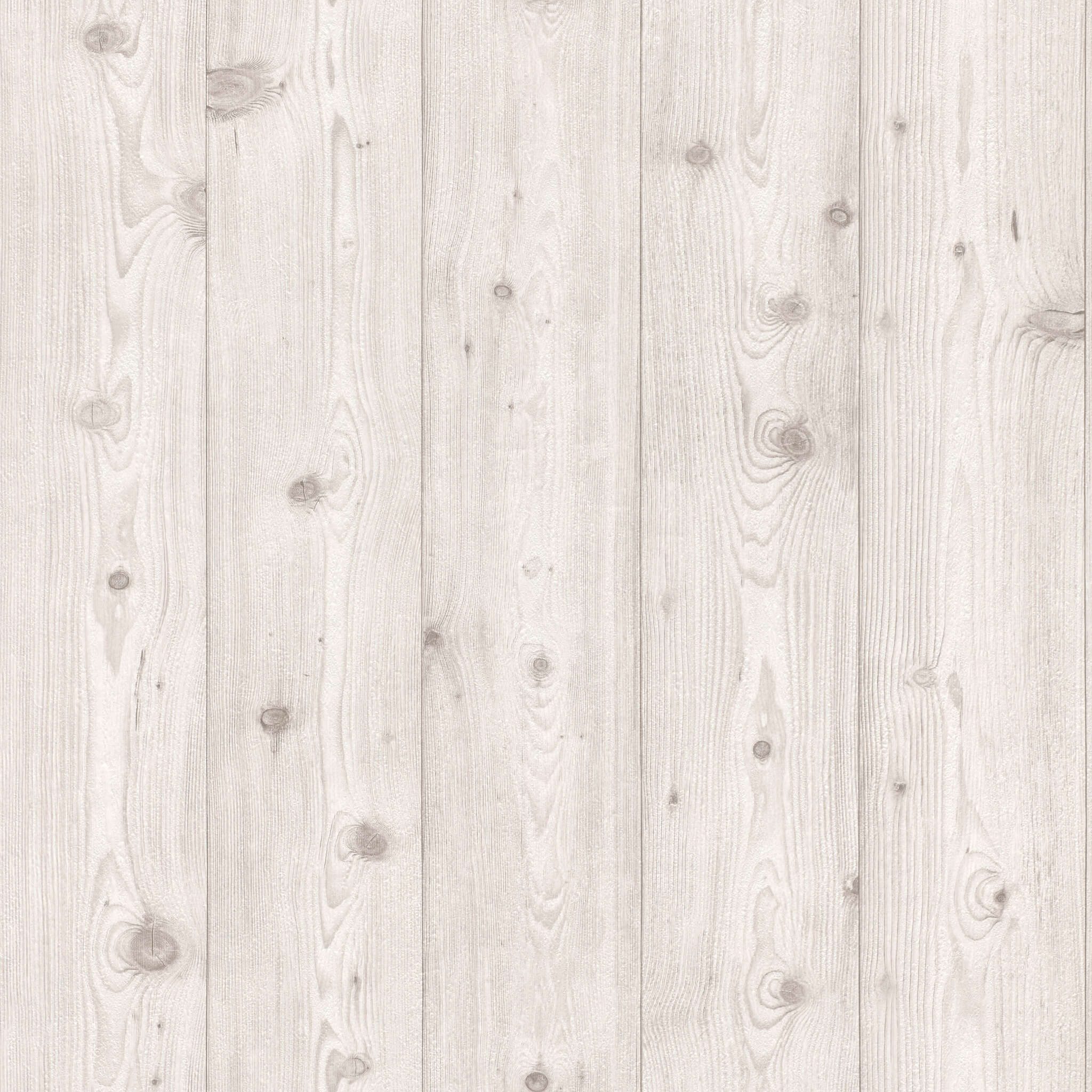 Tapete im skandinavischen Stil mit vertikaler Holzstruktur in Weiß und Grau Scandinavian-style wallpaper with vertical wood texture in white and grey