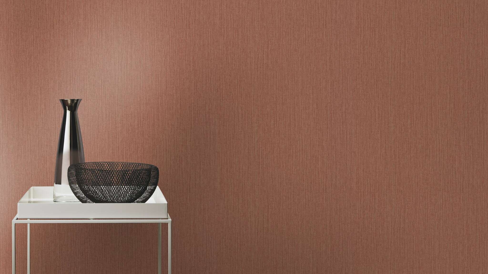 10-484267 Raumsituationen 4 Une chambre avec Papier peint uni avec une texture textile