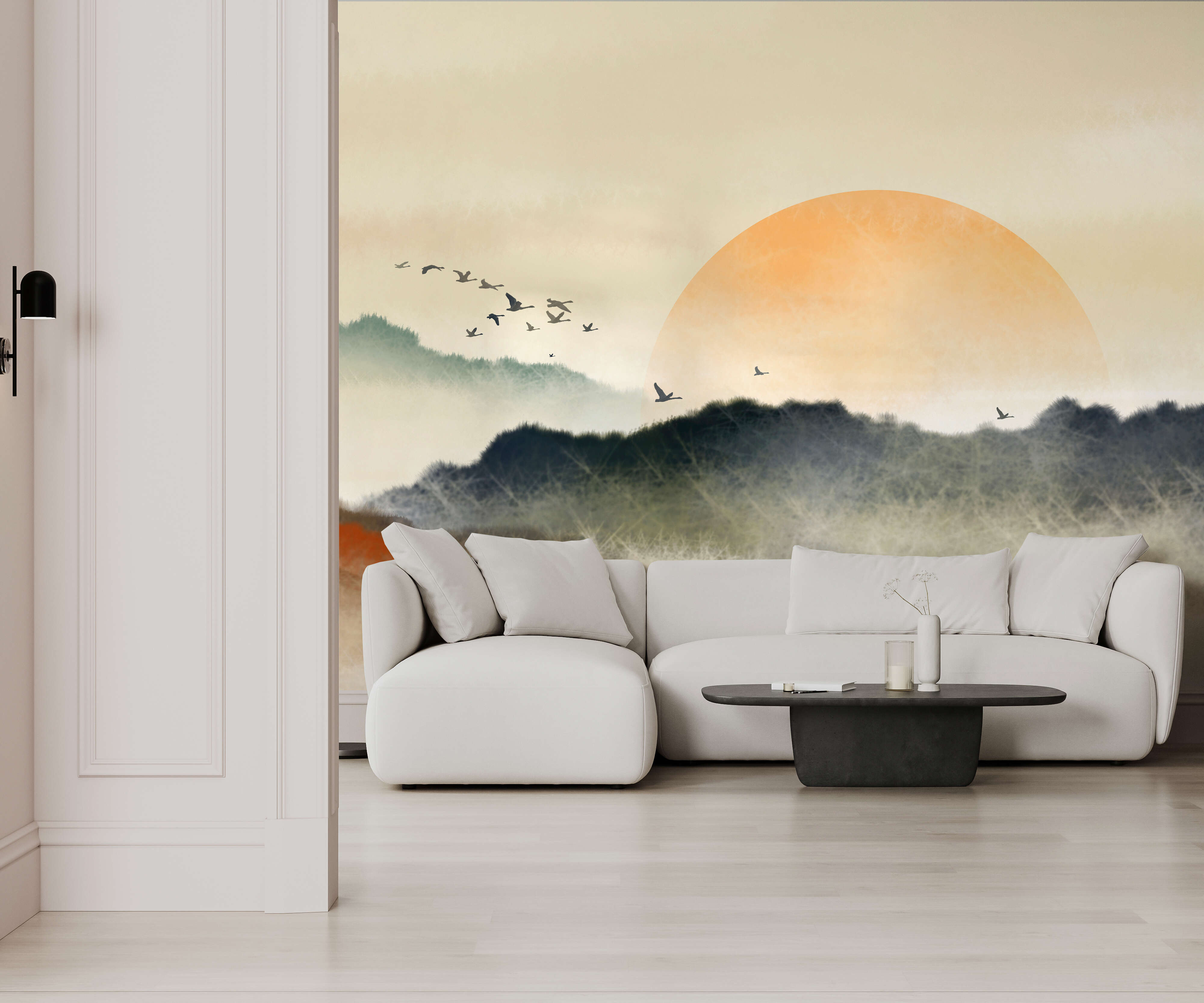 Wall mural with sunset 360073 Wall mural with sunset 360073