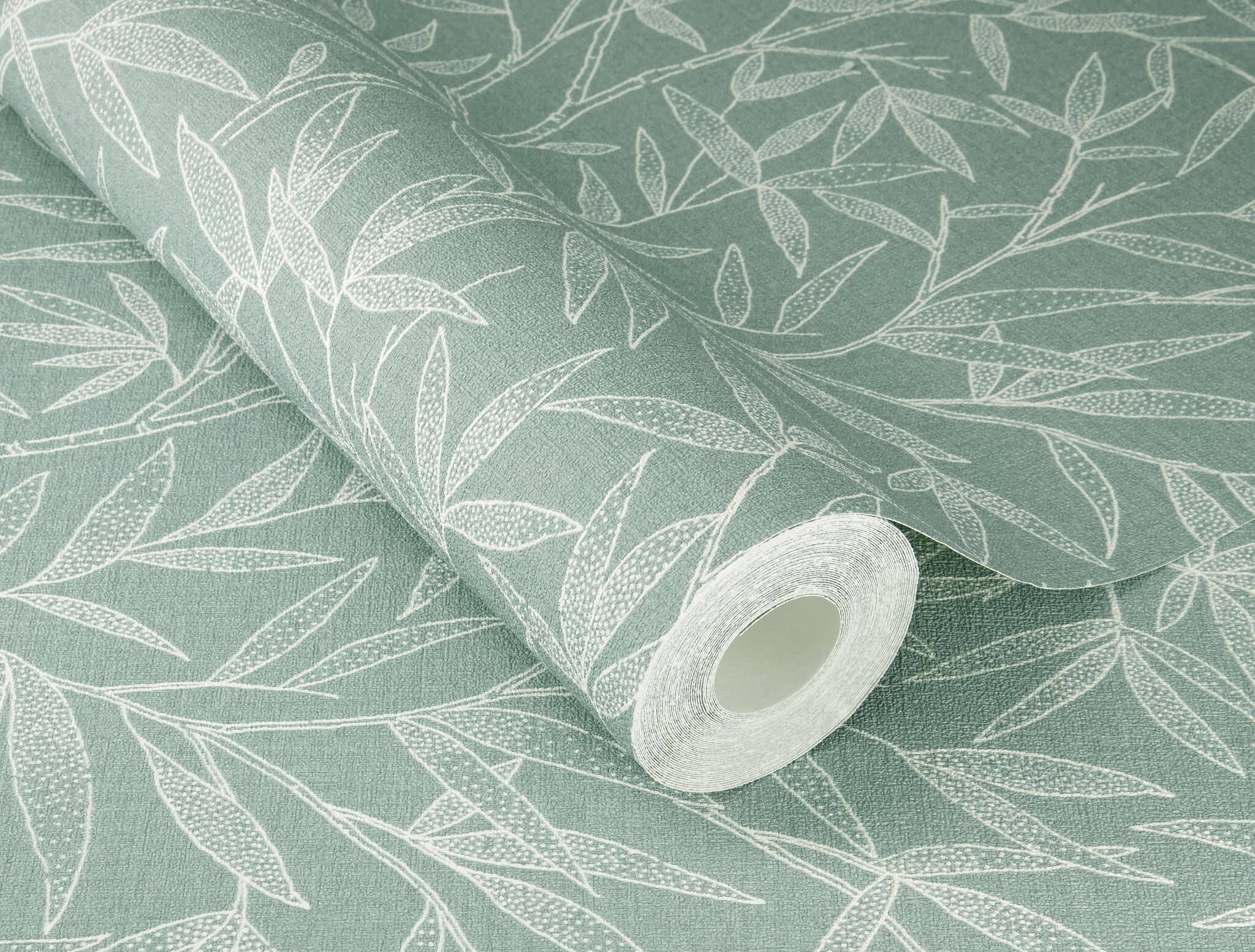 10-983159 Detailaufnahmen 1 Non-woven wallpaper in blue-petrol Novella XL 983159
