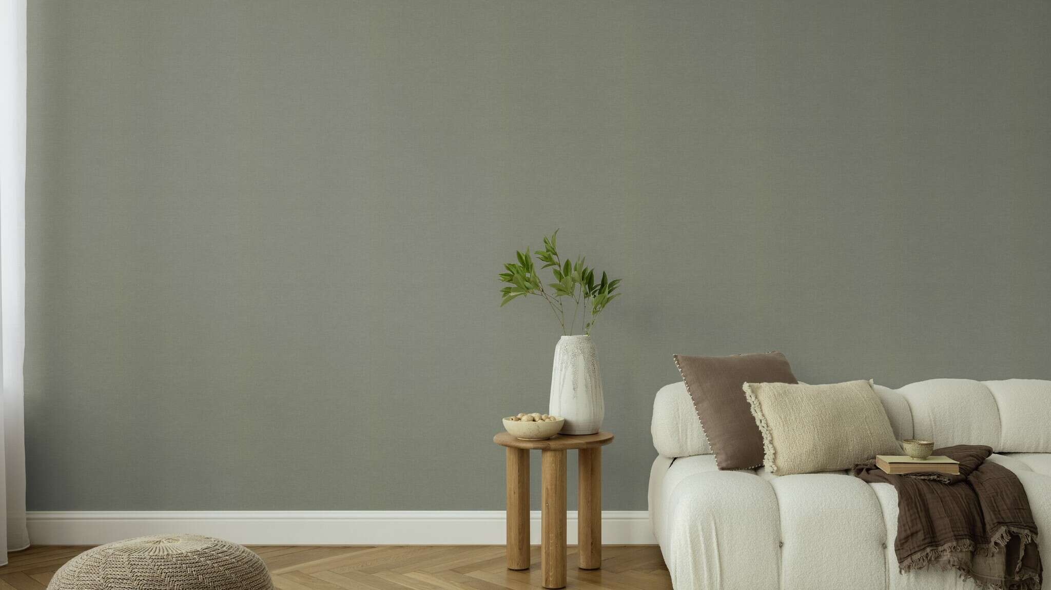10-709643 Raumsituationen 2 Non-woven wallpaper in green Farmhouse 709643