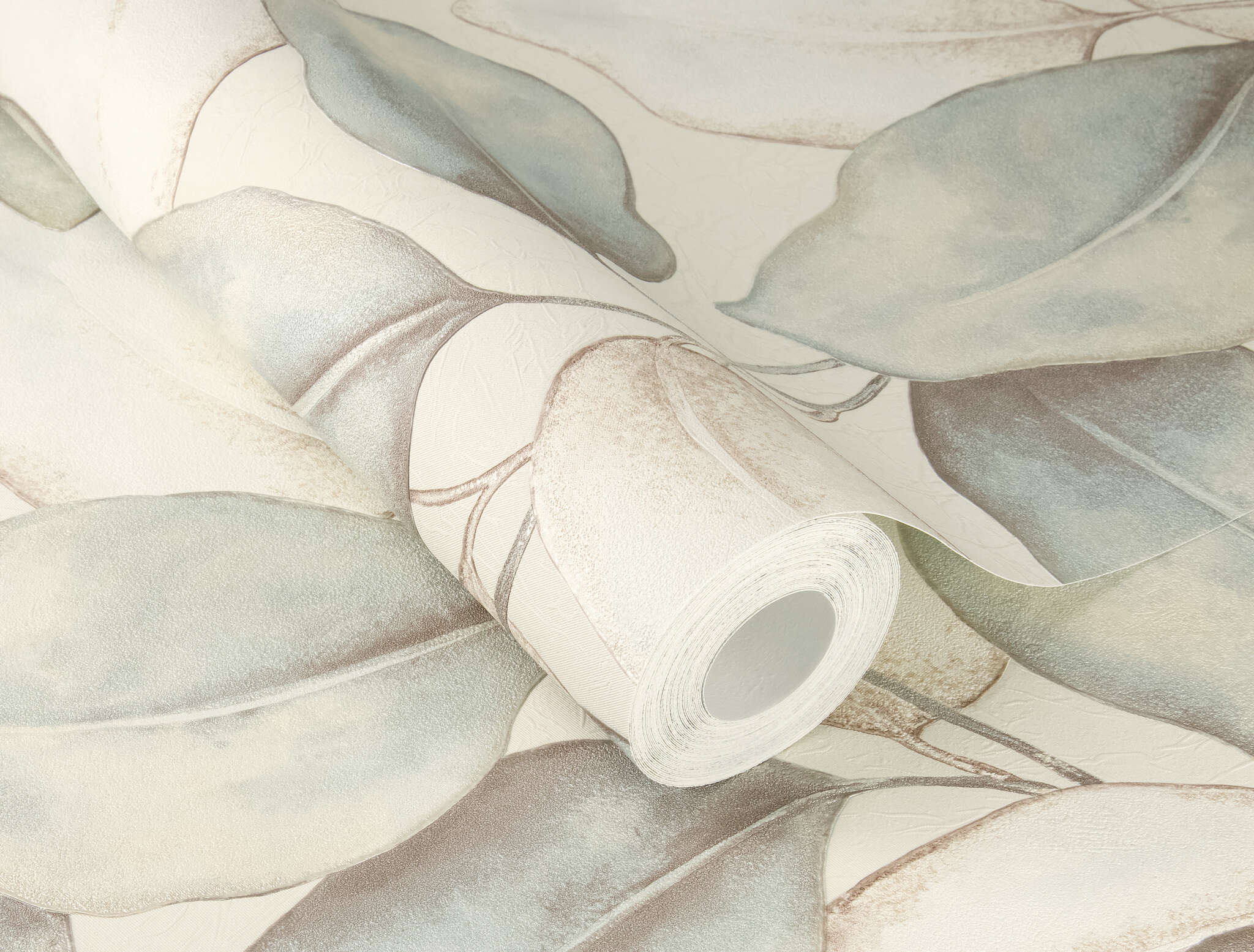 10-659863 Detailaufnahmen 1 Papier peint intissé orange-taupe Incanto 659863