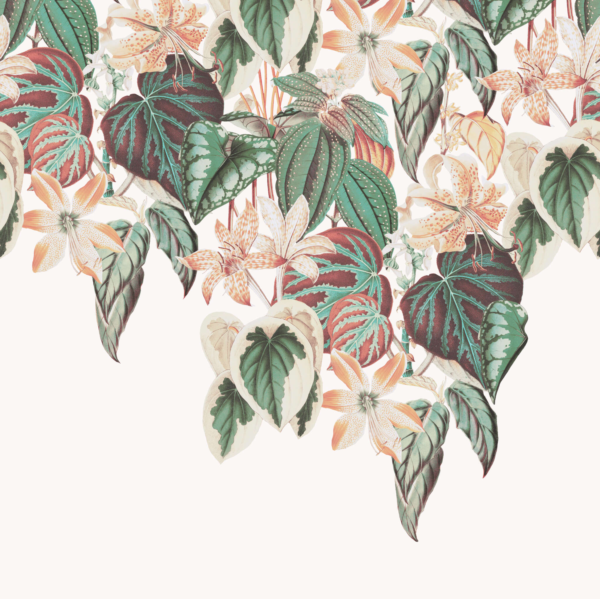10-590036 Artikelscan 1 magicwalls Papier peint avec rinceaux de fleurs 590036