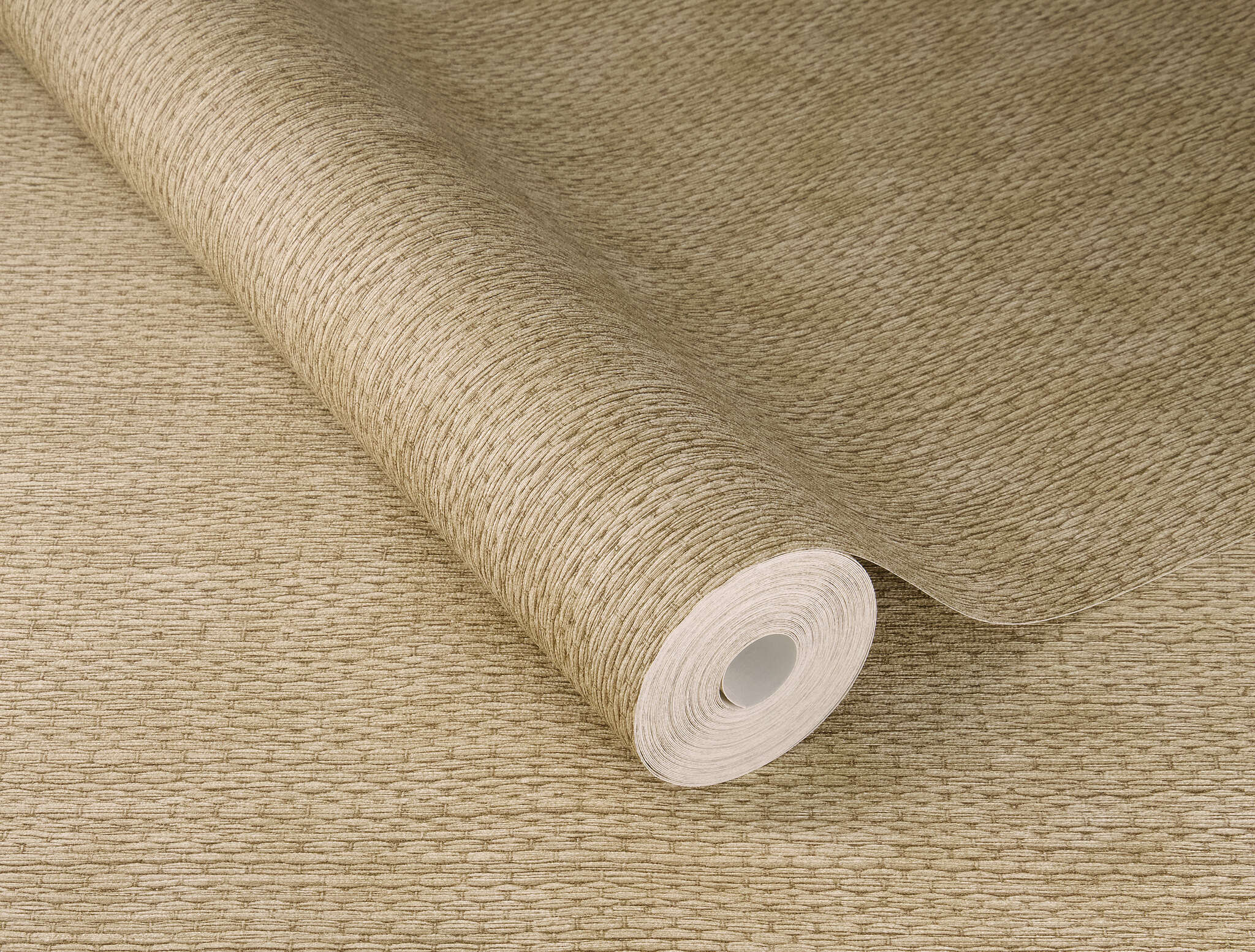 10-435559 Detailaufnahmen 1 Non-woven wallpaper with a natural fibre look in gold - Noble Zen Golden Wabi 435559
