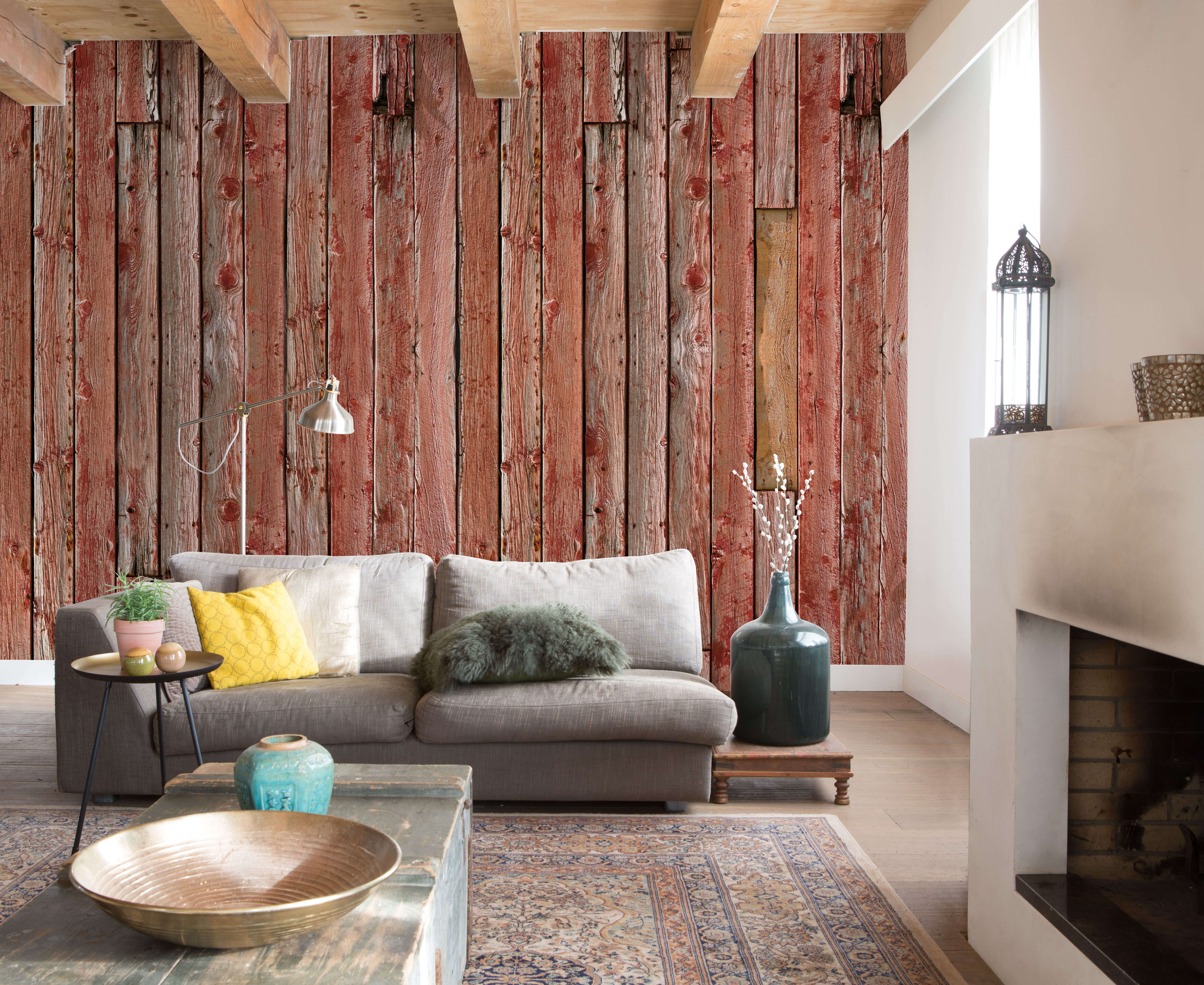 Young Artists photo wallpaper wood look 100372 Young Artists photo wallpaper wood look 100372