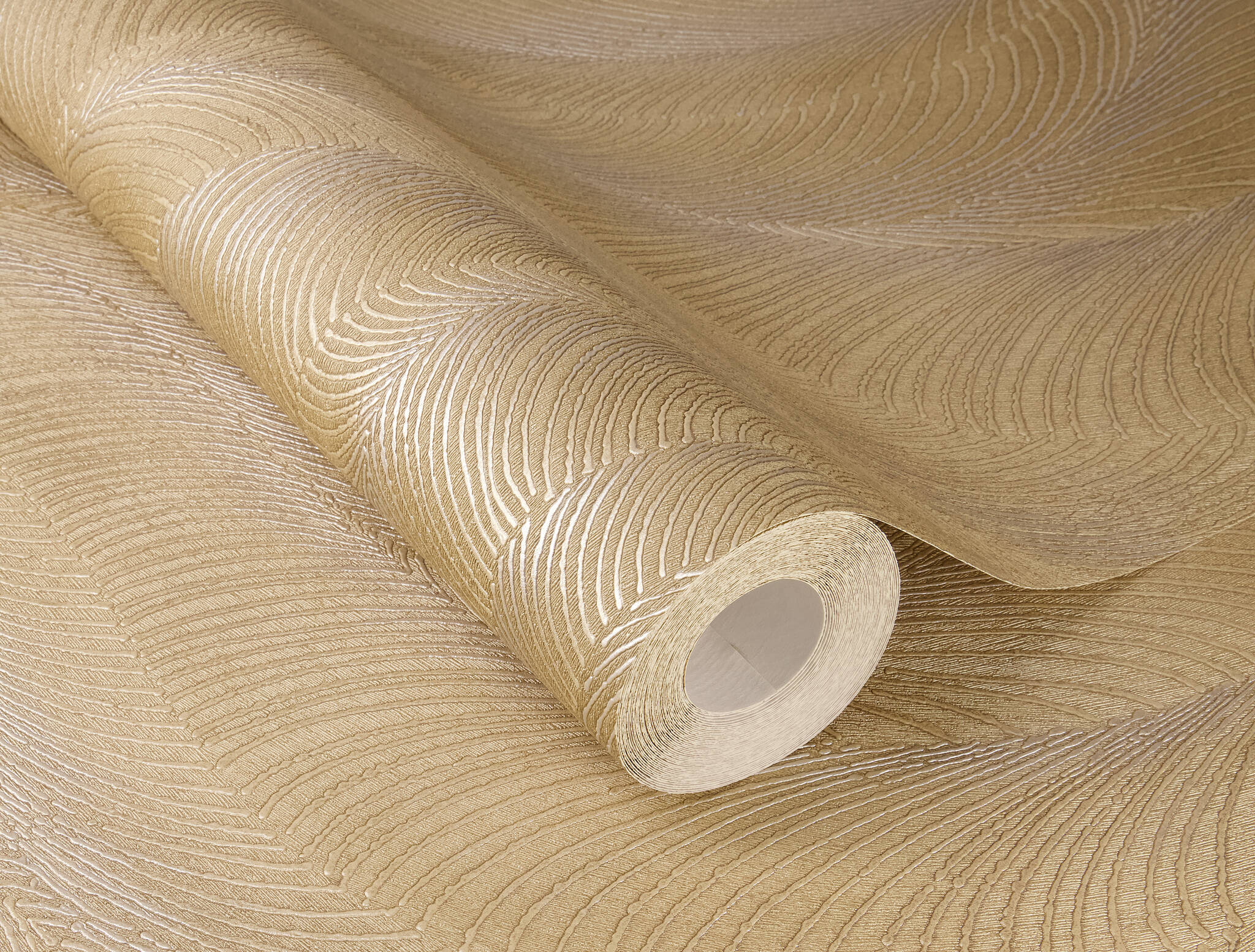 10-977929 Detailaufnahmen 1 Papier peint intissé or-champagne Incanto 977929