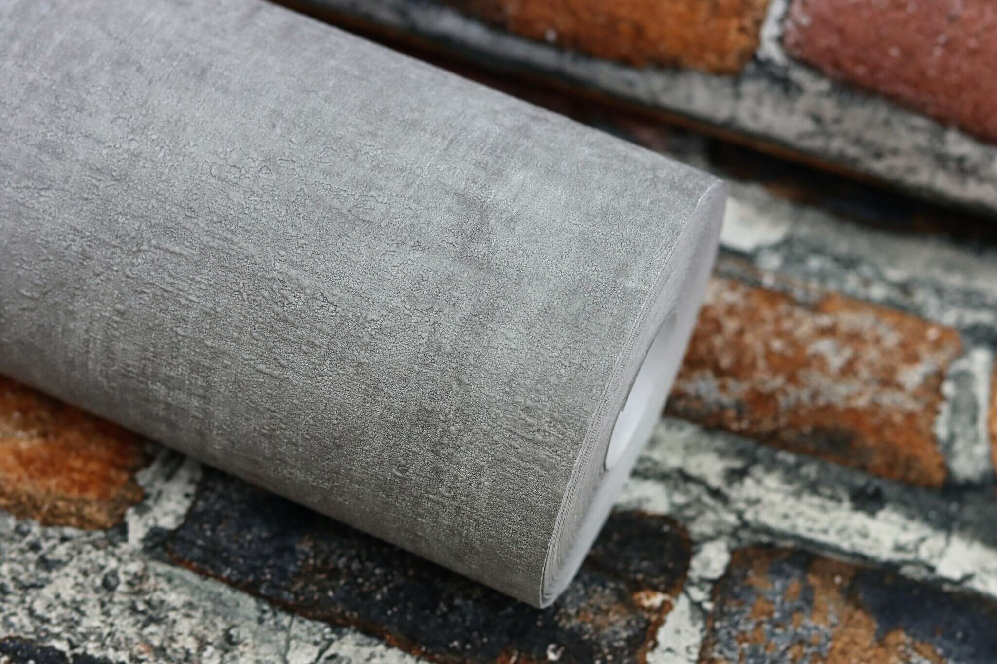 10-968736 Detailaufnahmen 10 Metal look non-woven wallpaper in gray stone gray Wall Textures XL Vol. 3 968736