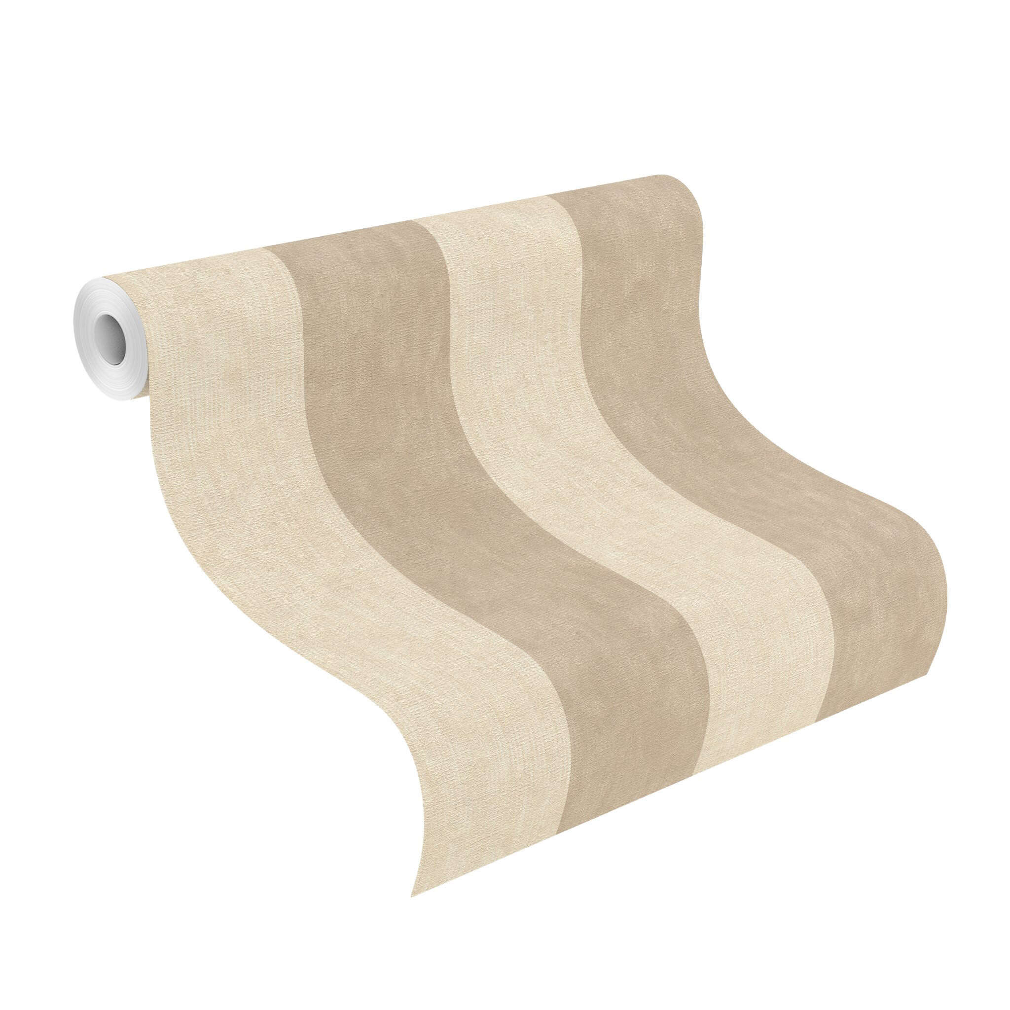 10-815931 Rolle abgerollt 1 Leinenstruktur Vliestapete in Creme #followusaround 815931