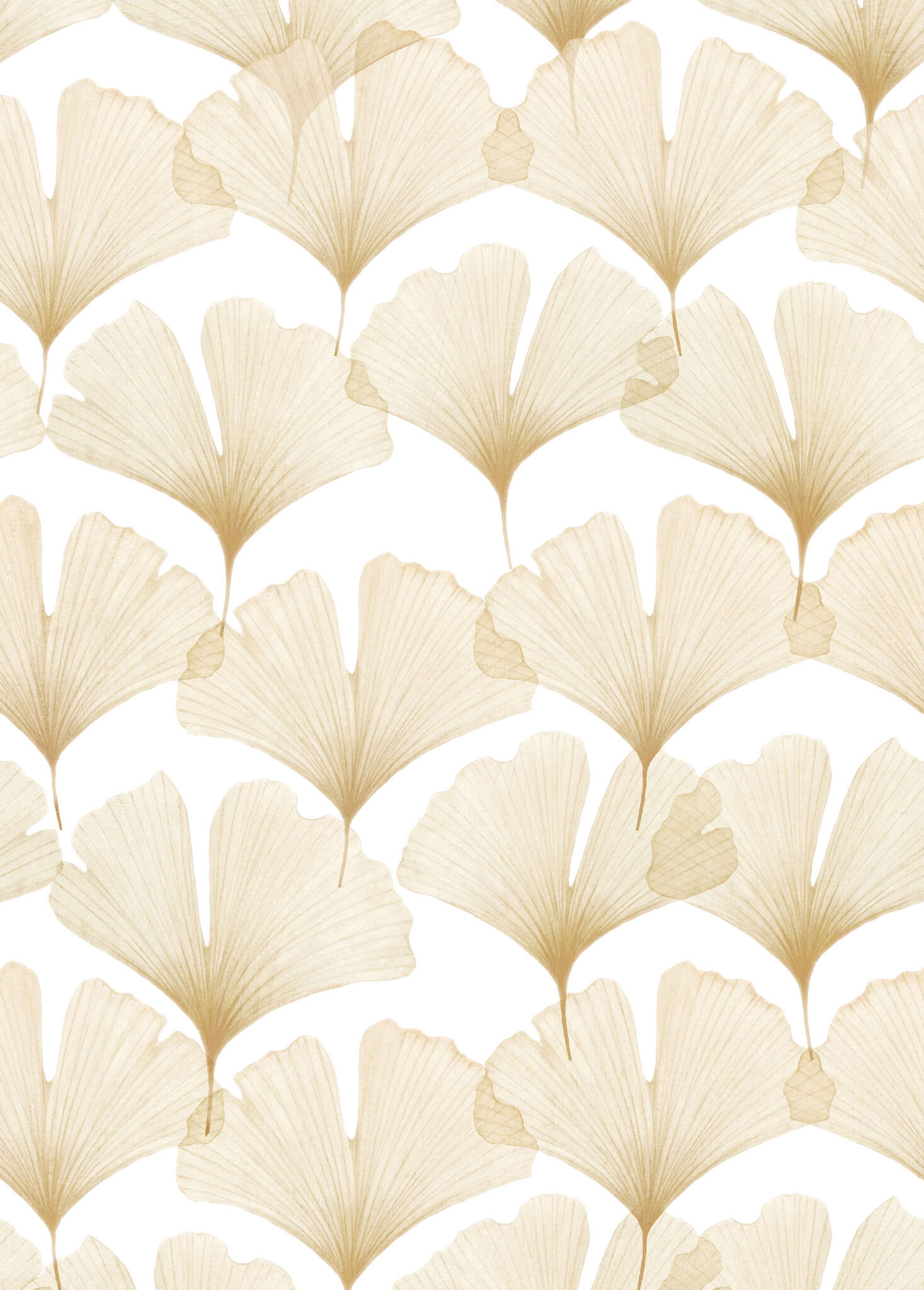 10-300195 Artikelscan 1 Wall mural Ginkgo in Yellow-Gold | Roomblush - RB475
