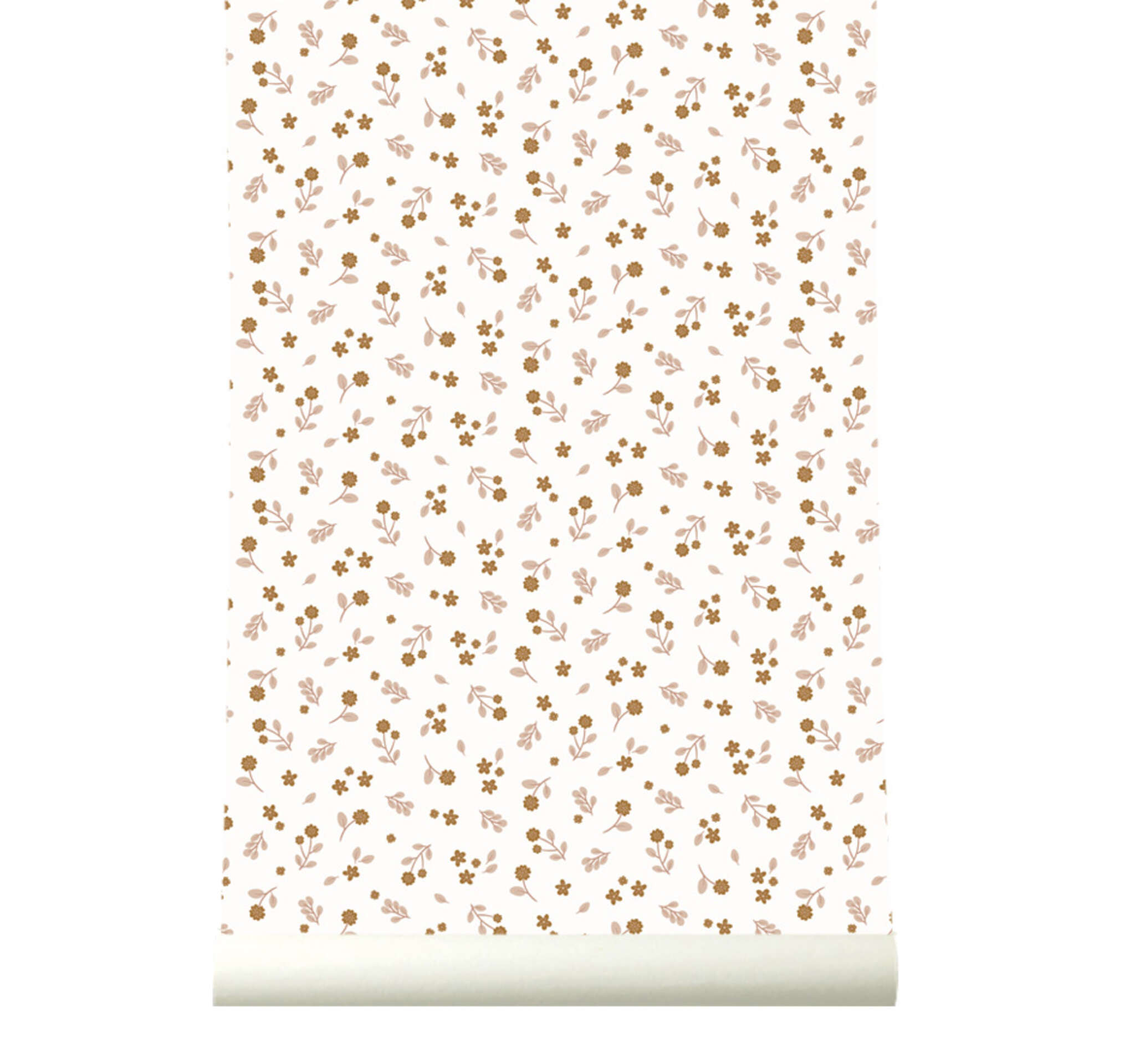 10-300083 Rolle abgerollt 1 Wall mural Floral Dance in White | Roomblush - RB007-RC