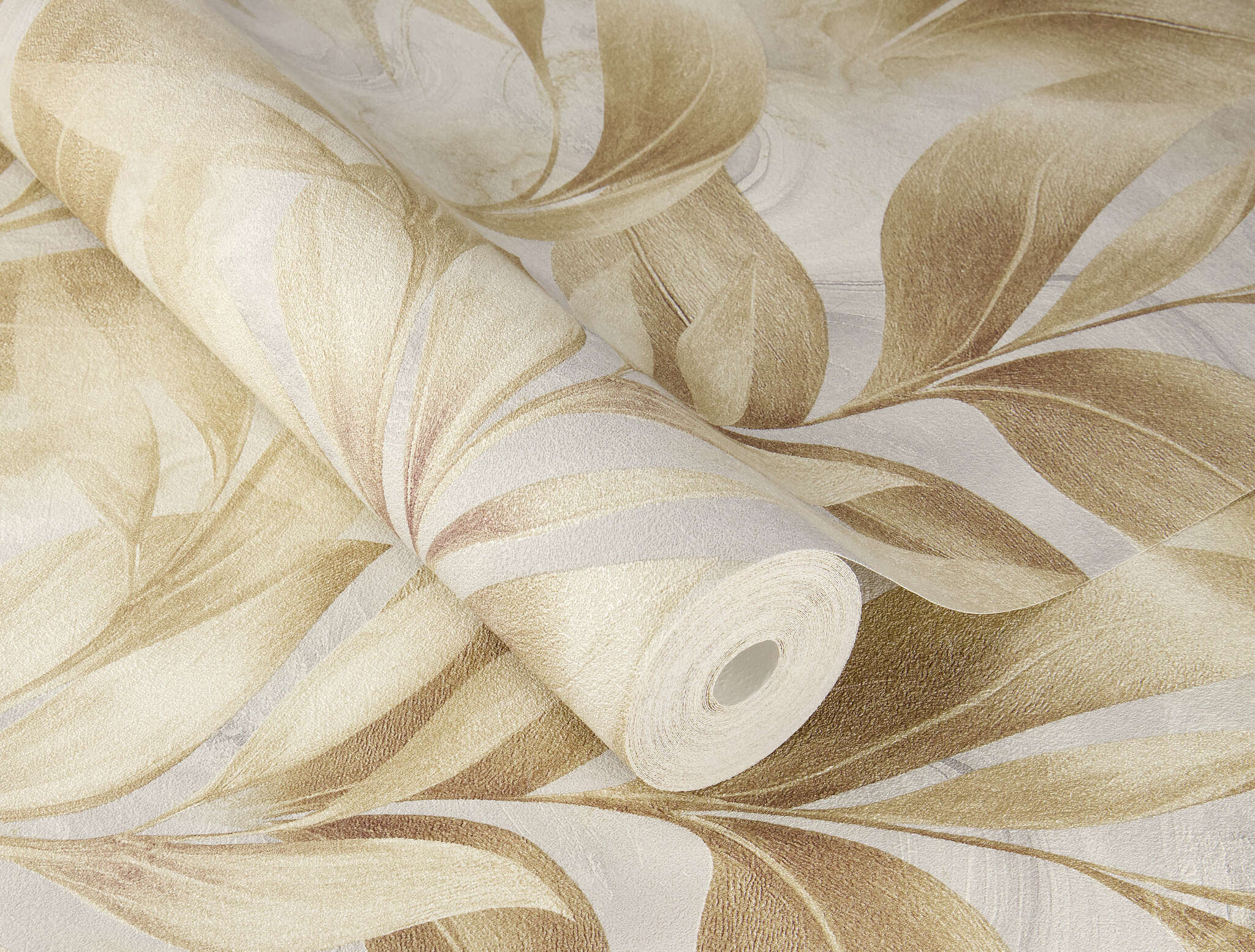 10-816549 Detailaufnahmen 1 Blätter Vliestapete in Gold #followusaround 816549