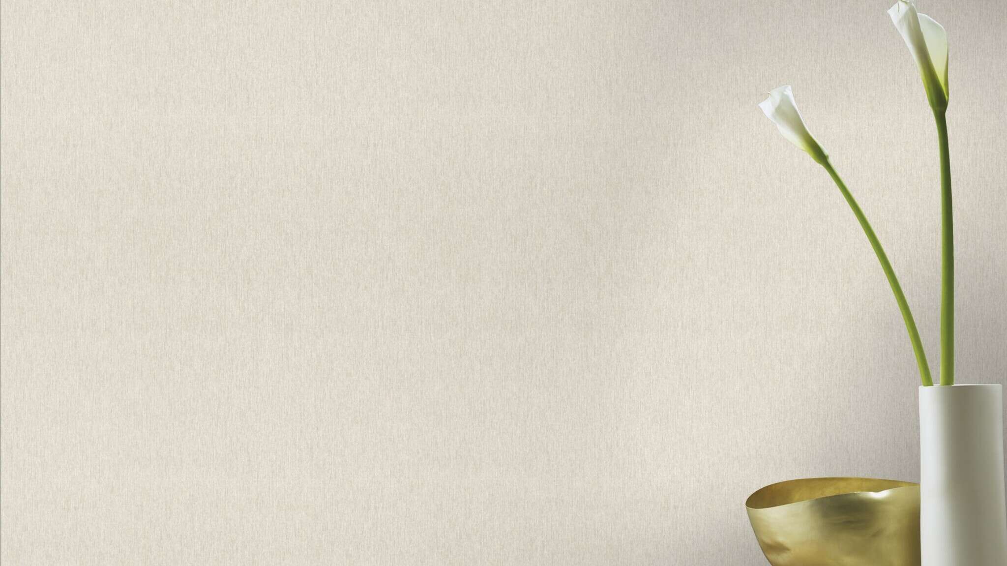 10-978414 Raumsituationen 2 Plain non-woven wallpaper in gray-light gray Incanto 978414