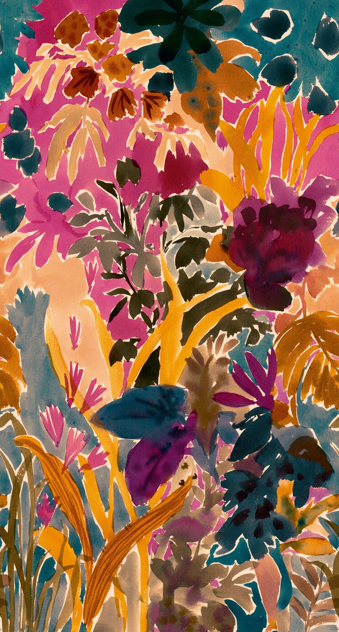 Papier peint intissé Honey in Rose | Roomblush - RB459