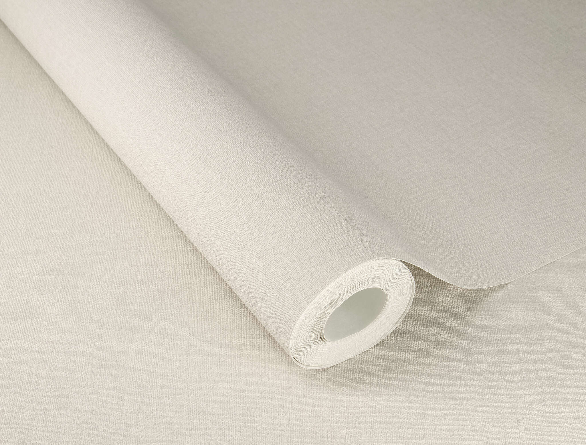 10-981131 Detailaufnahmen 1 Linen look non-woven wallpaper in gray stone gray My Cottage 981131