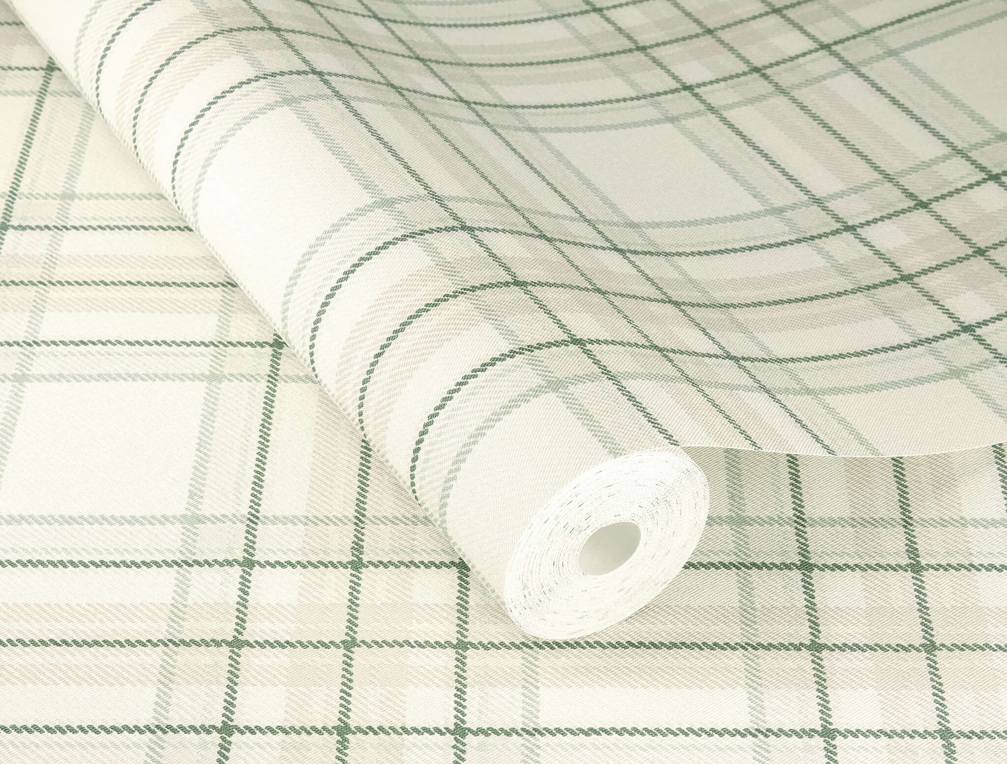 10-537437 Detailaufnahmen 1 Image détaillée de Papier peint à motif tartan