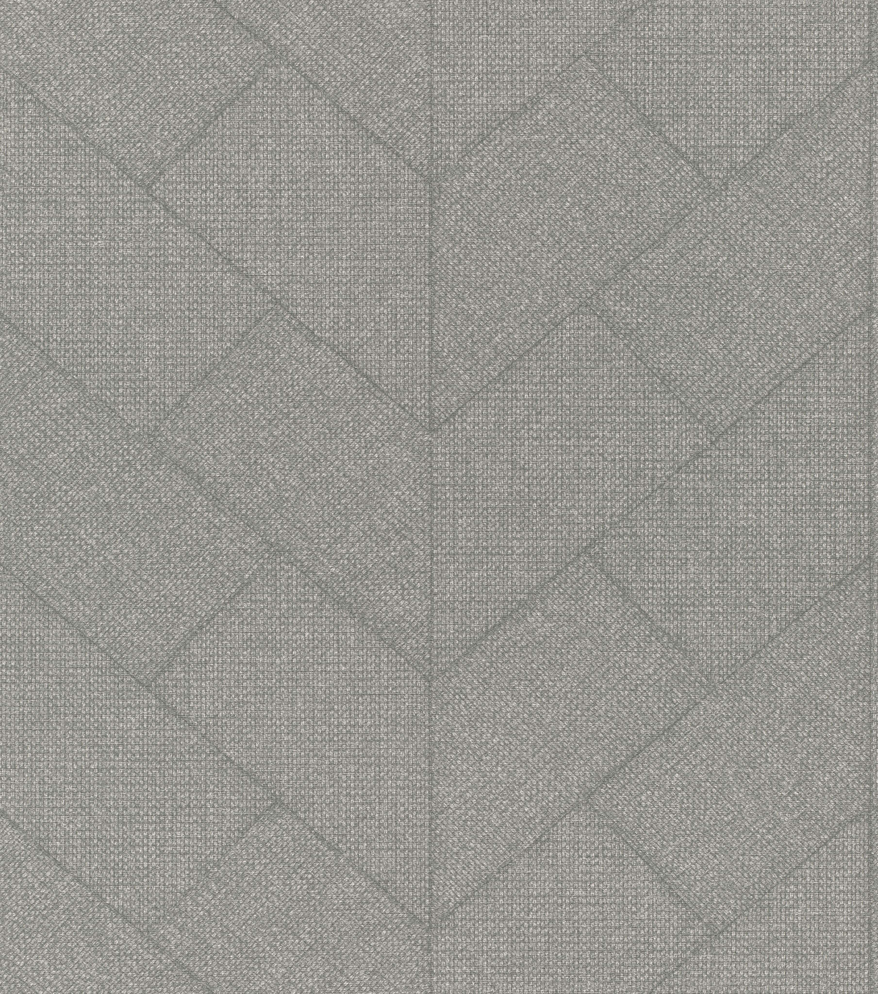 10-613773 Artikelscan 1 Vliestapete geometrisch in Grau - Atelier Tissé Weston 613773