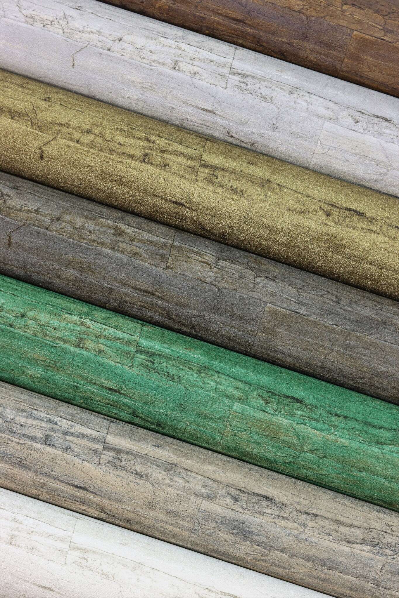 10-537031 Detailaufnahmen 1 Image détaillée de Papier peint avec poutres en bois et texture fine