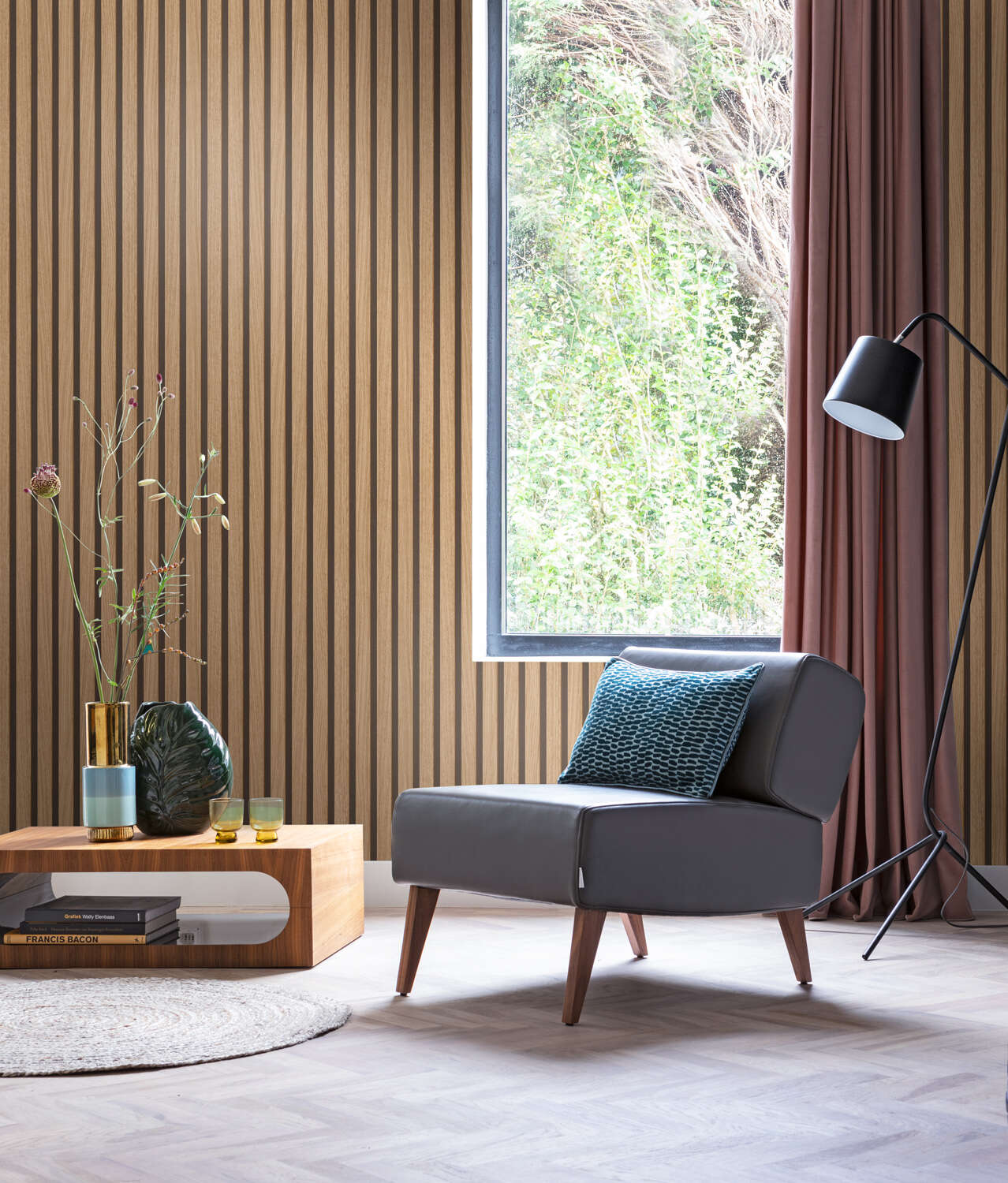 10-499322 Raumbilder 1 Room with Wallpaper with acoustic panels