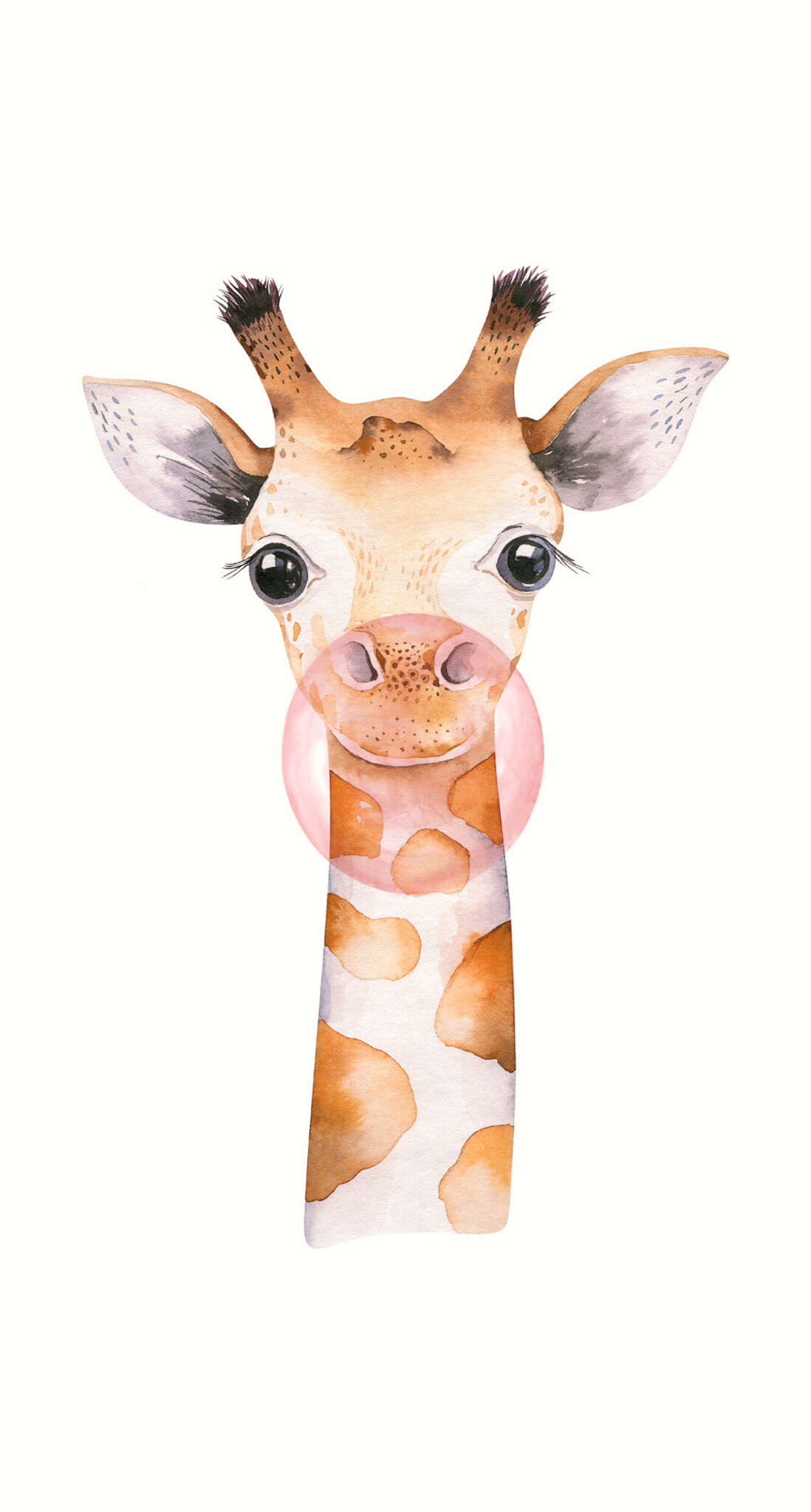 10-253306 Artikelscan 1 Bambino XIX Fototapete Giraffe 253306