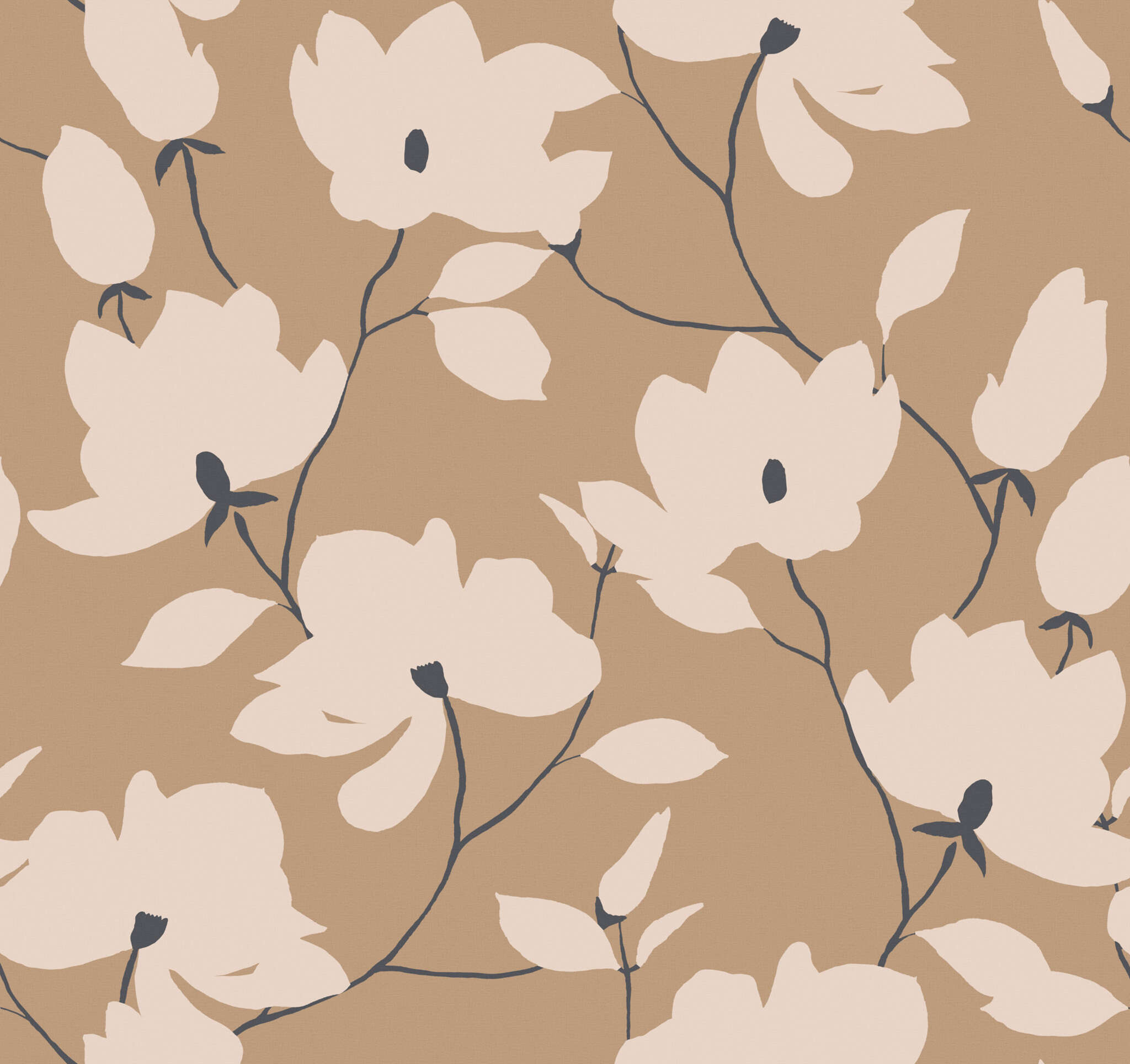 Fototapete Schöner Wohnen-Kollektion Fleur 367294 SCHÖNER WOHNEN collection FLEUR wall mural in brown 367294