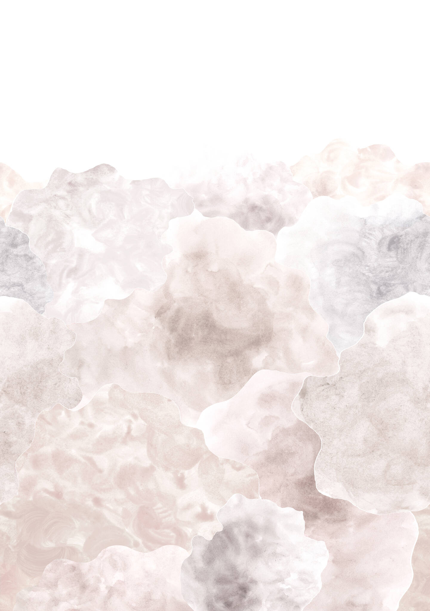 Vliestapete Heaven in Braun | Roomblush - RB315