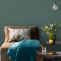 Tesa Selbstklebende Tapete Fiesta - Modernes Blattmuster